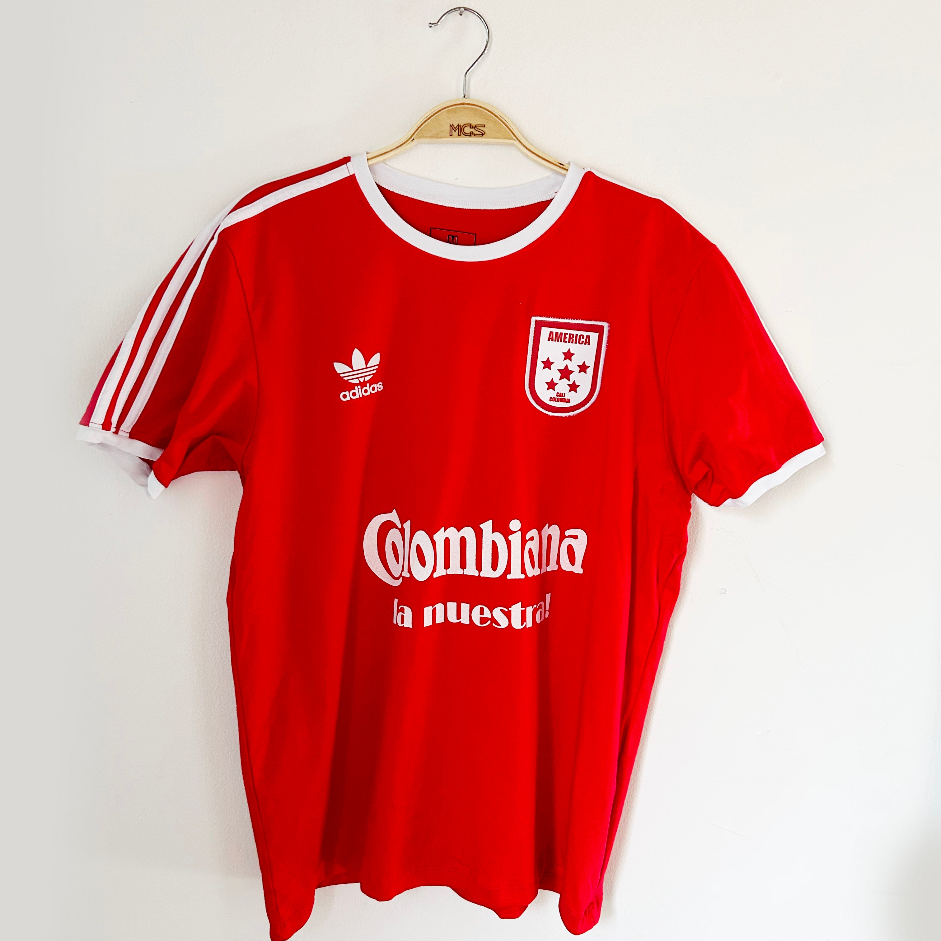 Camiseta America de Cali 1987 - Algod??n 100%