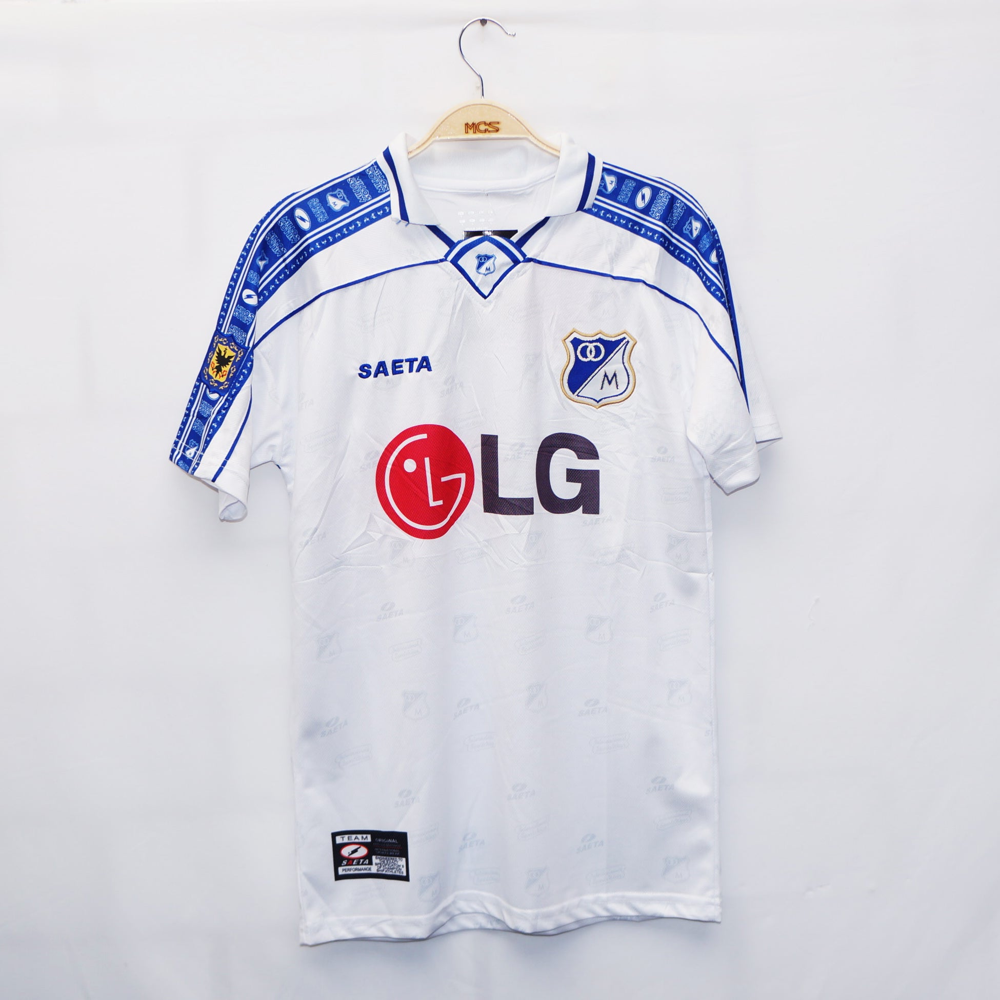Copia de Camiseta Millonarios LG Blanca