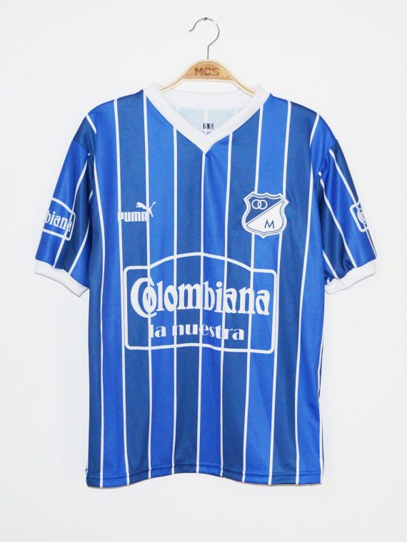Camiseta Millonarios 1987 Rayas iguar??n